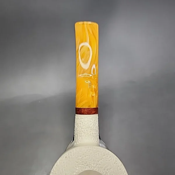 MBSD Meerschaum Deluxe Danish Dublin Block Meerschaum Pipe, Briar-Mortise - Image 7