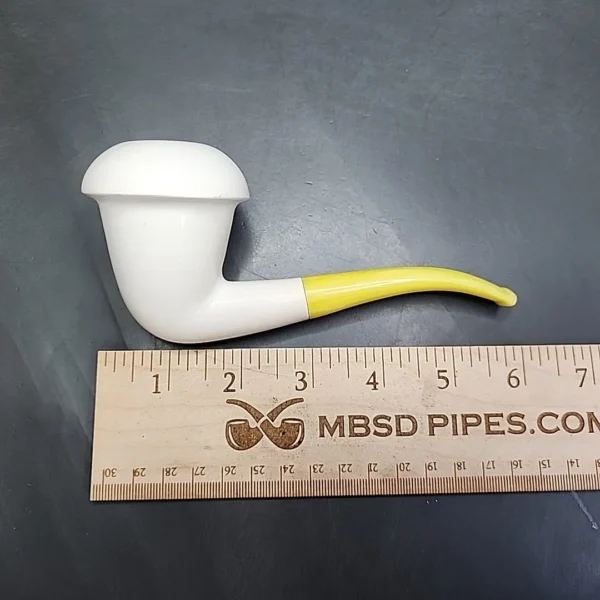 Vintage Calabash Block Meerschaum Estate Pipe, Fitted Case - Image 9
