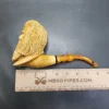 MBSD Meerschaum Masters by Kenan, Magnum Wizard Block Meerschaum Pipe, New - Image 10