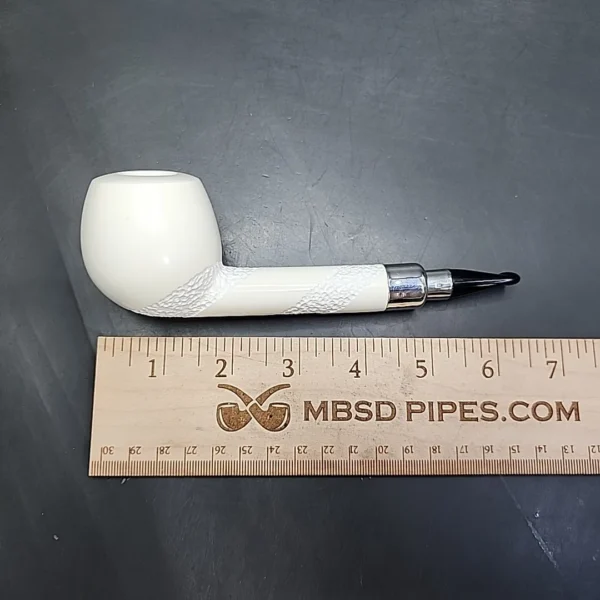MBSD Meerschaum Silver Spigot Block Meerschaum Pipe - Image 10