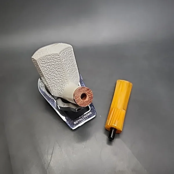 MBSD Meerschaum Deluxe Panel Dublin Block Meerschaum Pipe, Briar-Mortise - Image 11