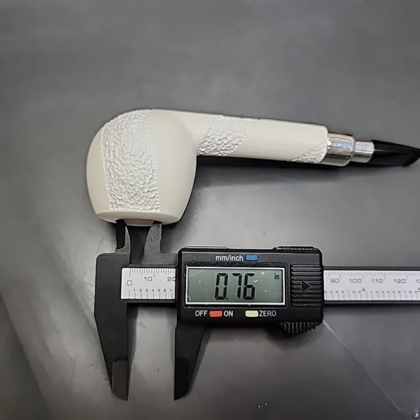 MBSD Meerschaum Silver Spigot Block Meerschaum Pipe - Image 11