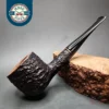 Savinelli Oscar Aged Briar 115 KS Rusticated Pot Estate Briar Pipe, Italian Estates