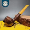 Mastro Geppetto Smooth Panel Apple Estate Briar Pipe, Unsmoked
