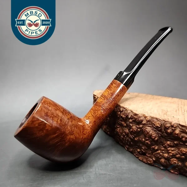 Family Era Barling's Make YOW 169 EL Smooth Billiard Estate Briar Pipe, English Estates