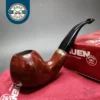 Vauen 3215 Smooth Bent Apple Estate Briar Pipe, Unsmoked, 9mm