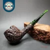 Jobey Stromboli 335 Rusticated Apple Estate Briar Pipe, American Estates