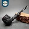 Darnell Old Briar MGM Rusticated Apple Estate Briar Pipe, Unsmoked