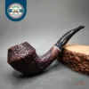 2001 JT Cooke Sandblasted Rhodesian Estate Briar Pipe, American Estates