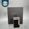S.T. Dupont Line 2 Natural Black Lacquer Lighter with Palladium Finish