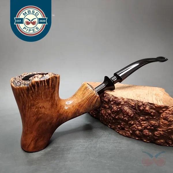 Viggo Nielsen Smooth Freehand Estate Briar Pipe, Danish Estates