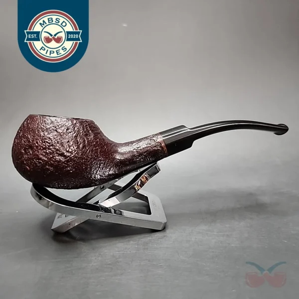 Medley by GBD Sandblasted Scoop Estate Briar Pipe, English Estates