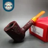 Savinelli 2024 Saint Nicholas 311 KS Rusticated Poker Briar Pipe, 6mm, New