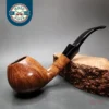 WO Larsen Straight Grain F Smooth Apple Estate Briar Pipe, Danish Estates