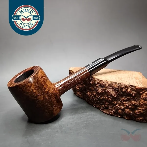 Astleys of London Smooth Cherrywood Estate Briar Pipe, English Estates