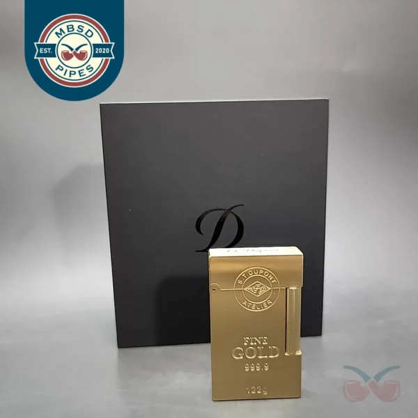 S.T. DUPONT Line2 Gold Ingot Lighter