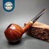 Kurt Balleby Smooth Straight Apple Estate Briar Pipe, Danish Estates