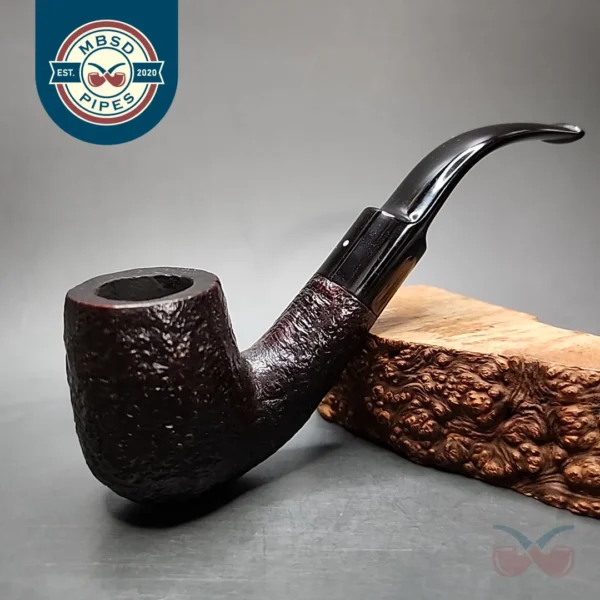 1963 Dunhill Shell ODA 840 Bent Billiard Estate Briar Pipe, English Estates