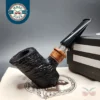 Ser Jacopo Delecta S1 Sandblasted Cherrywood Estate Briar Pipe, Italian Estates