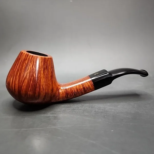 Design Berlin Rico's-04 Smooth Brandy Estate Briar Pipe Unsmoked, 9mm - Image 3