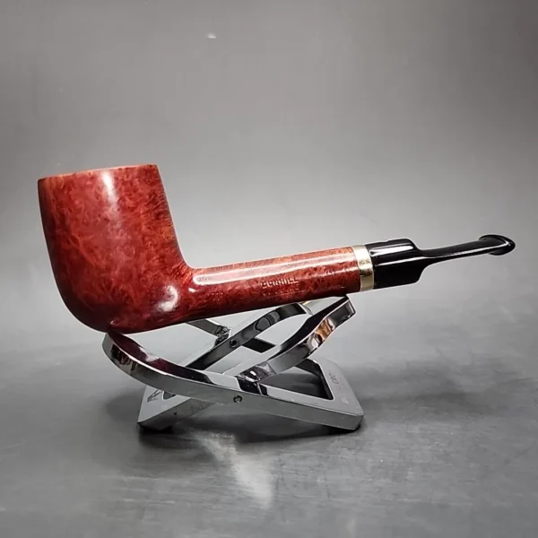 1978 Dunhill Bruyere 41111 14K Gold Band Lovat Estate Briar Pipe, English Estates - Image 3