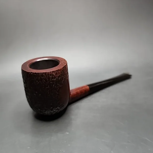 Medley by GBD Partially Rusticated Pot Estate Briar Pipe, Unsmoked - Image 3