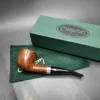Chacom Golden Grain 124 Bent Pot Estate Briar Pipe, Unsmoked - Image 3