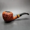 Neerup Classic Rusticated Strawberry Sitter Estate Briar Pipe, Unsmoked - Image 3