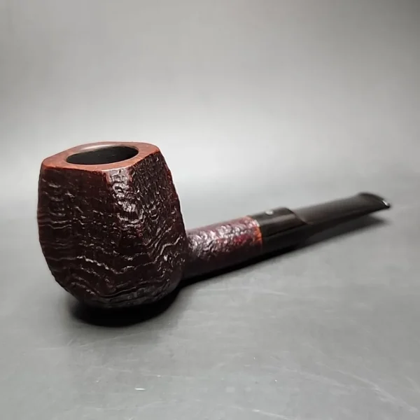 1988 Ashton Pebble Grain XXX Panel Billiard Estate Briar Pipe, English Estates - Image 3