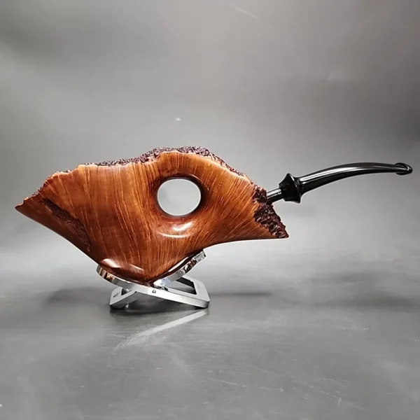 Unknown Magnum Freehand Estate Briar Pipe, Unsmoked - Image 3