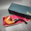 Peterson Straight Grain 220S Smooth Bent Billiard Estate Briar Pipe, Unsmoked - Image 3