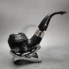 Peterson Pipe of the Year 2024 552/1100 Sandblasted Rhodesian Briar Pipe, New - Image 3