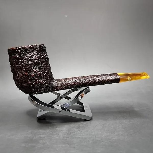 Castello Sea Rock 32 KK Rusticated Canadian Estate Briar Pipe, Italian Estates - Image 3