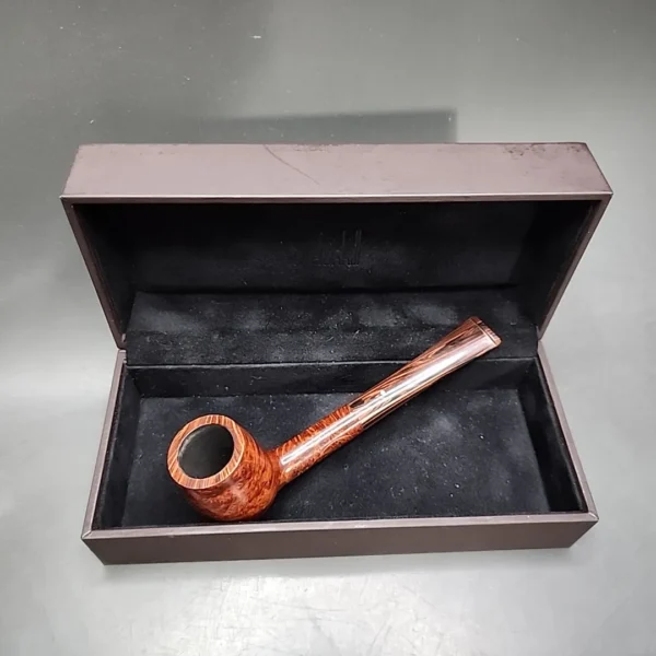 1995 (First Year) Dunhill Amber Root 2112 Smooth Billiard Estate Briar Pipe, English Estates - Image 3