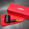 Savinelli 2024 Saint Nicholas 311 KS Rusticated Poker Briar Pipe, 6mm, New - Image 3