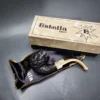 Savinelli Estella Rusticated Oom Paul Estate Briar Pipe, Unsmoked - Image 3