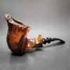 Preben Holm Fancy Sandblasted Freehand Estate Briar Pipe, Danish Estates - Image 3