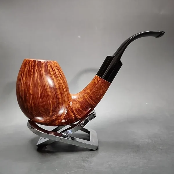 S Bang Kobenhavn 9 Smooth Bent Egg Estate Briar Pipe, Danish Estates - Image 3