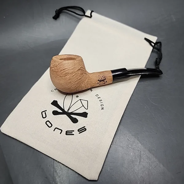 Morgan Bones Small Apple Briar Pipe, New - Image 3