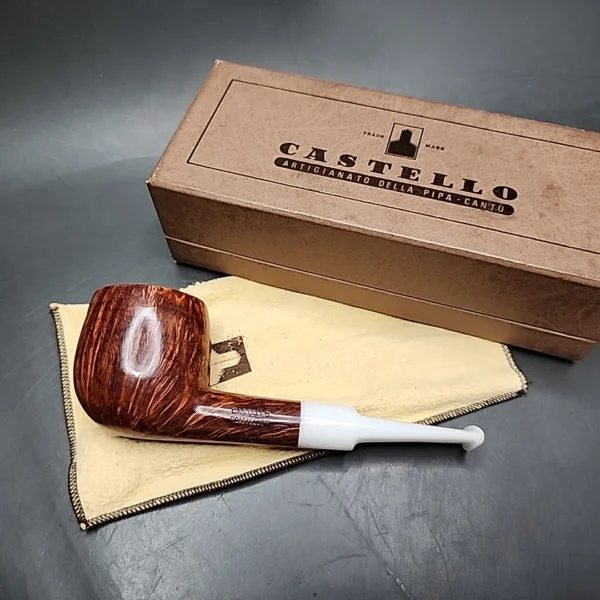 Castello "Castello" 4K Smooth Opera Estate Briar Pipe, Italian Estates - Image 3
