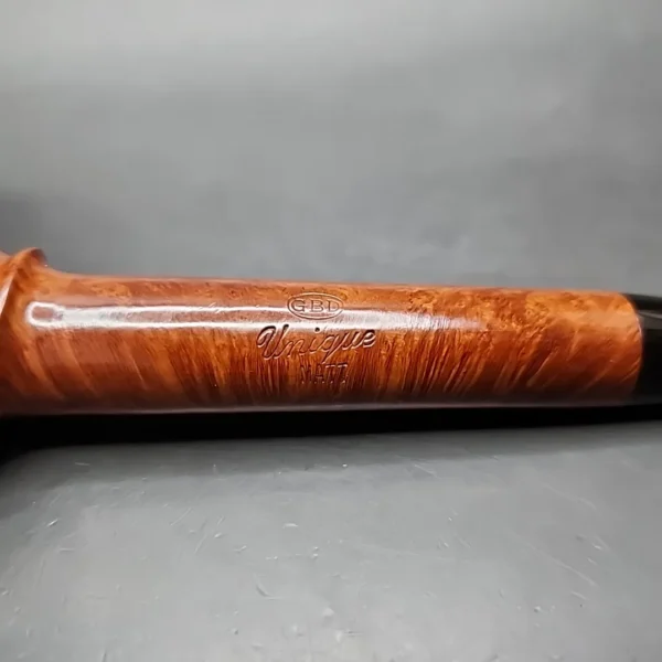GBD Unique Matt (Jamieson) Smooth Freehand Estate Briar Pipe, English Estates - Image 3