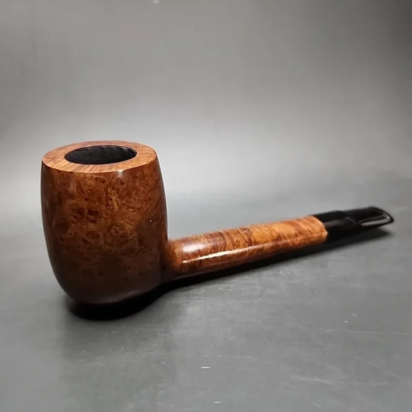 The Tinder Box by Charatan Smooth Lumebrman Estate Briar Pipe, English Estates - Image 3
