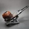 Peterson Kildare Partially Rusticated Bulldog Estate Briar Pipe, Irish Estates - Image 3