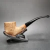 Morgan Bones Small Bent Billiard Briar Pipe, New - Image 4