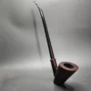 WO Larsen Sandblasted Churchwarden Sitter Estate Briar Pipe, Danish Estates - Image 4