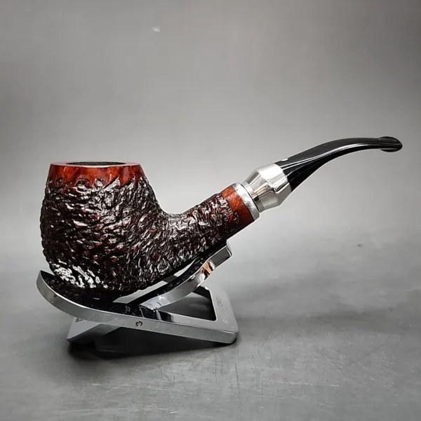 Vauen Select 361 Rusticated Brandy Estate Briar Pipe, Unsmoked, 9mm - Image 4