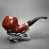 Vauen 3215 Smooth Bent Apple Estate Briar Pipe, Unsmoked, 9mm - Image 4