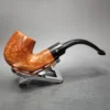 Peterson Straight Grain 220S Smooth Bent Billiard Estate Briar Pipe, Unsmoked - Image 4