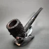 Darnell Aged Briar Rusticated Straight Billiard Estate Briar Pipe, Unsmoked - Image 4