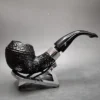 Peterson Pipe of the Year 2024 550/1100 Sandblasted Rhodesian Briar Pipe, New - Image 4